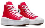 Чак Тейлор Олл Стар Мув 'Красный' Женские Кроссовки Converse, Красный Белый - фото 3
