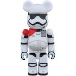 BE@RBRICK First Order Stormtrooper Officer & First Order Stormtrooper 2 Pack White - фото