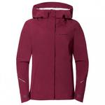 Дождевик Vaude Women's Yaras V, цвет Cassis - фото