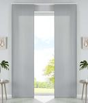 Штора Gardinenbox, 60x245 см, серый - фото 2