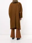 Пальто оверсайз Low Classic, коричневый - фото 4