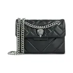 Кожаная мини-сумка Kensington Kurt Geiger, черный - фото