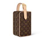 Сумка мужская Locker Dopp Kit Louis Vuitton, коричневый - фото 9
