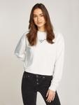 Свитер Tommy Jeans Curve Sweatshirt, белый - фото 2