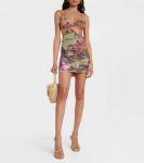 Мини-платье Lua с вырезами и принтом ROBERTA EINER, разноцветный - фото 2