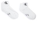 Носки мужские Calvin Klein Jeans с монограммой 2 пары, белый - фото 3