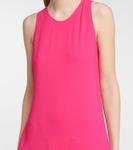 Платье миди с подолом в виде платка Stella McCartney, Bubble Gum - фото 4