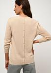Джемпер ESTARIS Authentic Cashmere, бежевый - фото