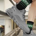 Кроссовки мужские Lifestyle Shoes Men Low-Top Black Binary - фото 11