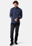 Толстовка Swedemount LOFOTEN MIDLAYER, Dk Navy Melange/Mottled Dark Blue - фото 2