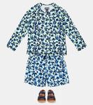 Рашгард с принтом Vilebrequin Kids, синий - фото 2