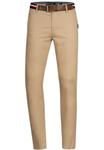Брюки чинос INDICODE JEANS Regular Chino Pants Cherry, бежевый - фото