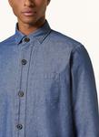 Рубашка в стиле деним Strokesman'S, синий - фото 4