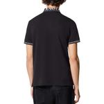 Поло с логотипом VERSACE JEANS COUTURE, черный - фото 5