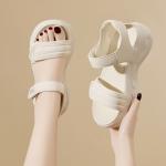 Женские пляжные сандалии Golden Silk Rabbit, бежевые - фото 8