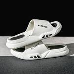 Домашние сандалии WARRIOR, бело-черные - фото 3