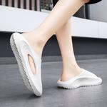 Шлепанцы унисекс Caritesport, белый/фиолетовый - фото 32