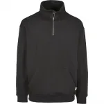 Толстовка Urban Classics Organic Basic Troyer, черный - фото