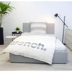 Двустороннее постельное белье «Скамейка» с надписью Bench., серый - фото 3