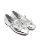 Кожаные балетки koyaa Guess, серебряный - фото 3