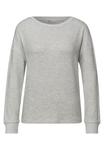 Топ Street One MIT GLITZERDETAILS, Grau/Grey - фото 5