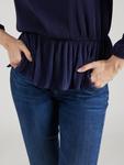 Блузка ABOUT YOU Franja, темно-синий - фото 3