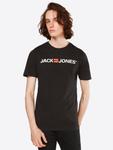Футболка JACK & JONES ESSENTIALS, черный - фото 2