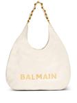 Balmain сумка на плечо 1945 Soft Hobo, белый - фото