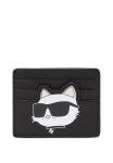 Кошелек KARL LAGERFELD IKON CHOUP CARD HOLDER, Black - фото