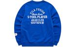 Толстовка pattern casual sports pullover blue Fila Fusion, синий - фото 2
