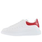 Кроссовки oversized sneaker 'white red crocodile' Alexander Mcqueen, белый - фото