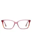 Очки в квадратной оправе Carolina Herrera, розовый - фото