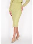 Юбка до колена faina, зеленый - фото 3