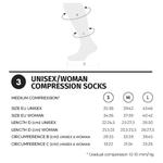 Компрессионные лыжные носки Lurbel Alpine, унисекс, цвет rojo - фото 3