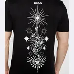 Футболка обычного кроя Hugo, черный - фото 4