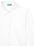 Рубашка oversize 5EW7CQ044 United Colors Of Benetton, белый - фото 3