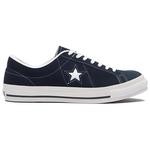 One Star Canvas Shoes Unisex Low-Top Blue/White Converse - фото 2