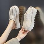 Закрытые тапочки для женщин POOQ, черный - фото 4