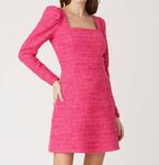 Платье Kris в цвете фуксия Shoshanna - фото 3