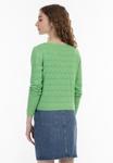 Вязаный кардиган Mymo, светло-зеленый - фото 4