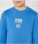 Толстовка Regular fit Calvin Klein Jeans, синий - фото 4