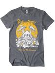 Футболка серого цвета Rick and Morty - фото