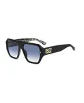 Солнцезащитные очки D2 0128/s Dsquared2, черный - фото