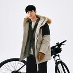 New Balance Пуховик мужской хаки, Khaki - фото 7