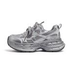 Массивные кроссовки, увеличивающие рост, женские CAMEL, Silver - фото