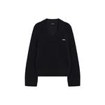 Джемпер с вышитым логотипом WE11DONE, черный - фото 4