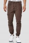 Брюки-карго Walker INDICODE JEANS, цвет dark brown - фото