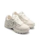 Кроссовки Armani Exchange, экрю - фото 3