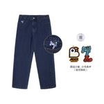 Джинсы унисекс MIND ERROR, Черный - фото 7