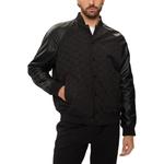 ARMANI EXCHANGE Кожаная курта мужская черная, Black - фото 3